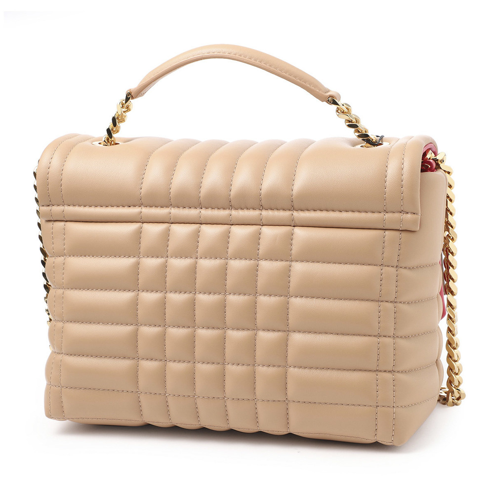 Burberry Shoulder Bag 2way Satchel Bag Beige - Picture 3 of 8